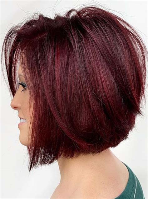 √48 Red Bob Hairstyle Pics Hairstyleroller