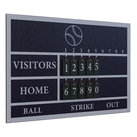 Baseball Scoreboard 2 3d 모델 3d 모델 19 3ds C4d Fbx Ma Obj Max
