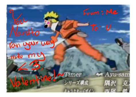 Naruto Valentines Day Card F2u By Erroneousalyssa On Deviantart