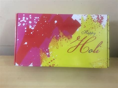 Multicolor Non Toxic Color Holi T Box 5 At Rs 370piece In New Delhi