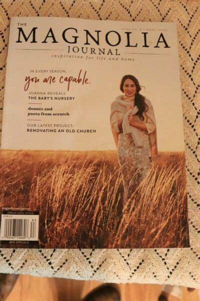 The Magnolia Journal Magazine Issue 4 Fall 2017 Gratitude Joanna Chip