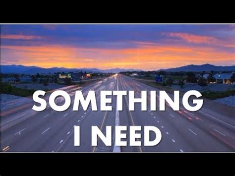 Hi everyone, some people that need to practice english, because i love to travel., i can do. OneRepublic "Something I Need" Lyrics (Cover by SilentMonk ...