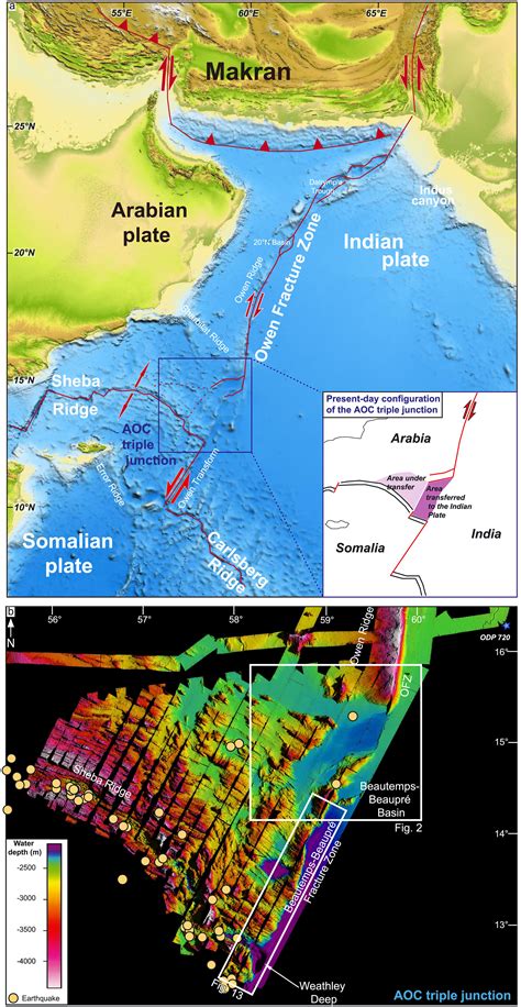The Geological Evolution Of The Aden‐owen‐carlsberg Triple Junction Nw