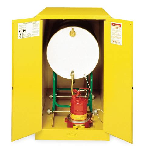 Justrite 55 Gal Hazardous Waste And Drum Storage Cabinet Manual Safety