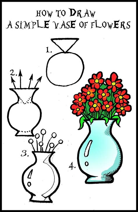 Https://tommynaija.com/draw/how To Draw A Flower Vase