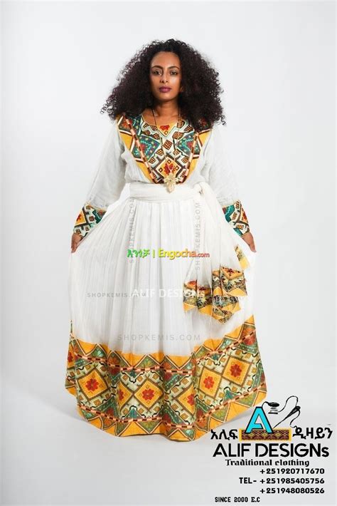 Habesha Kemis Traditional Clothes For Sale And Price In Ethiopia