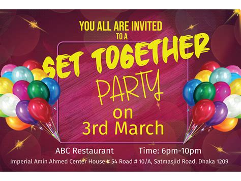 Get Together Party Designs Themes Templates And Downloadable Graphic