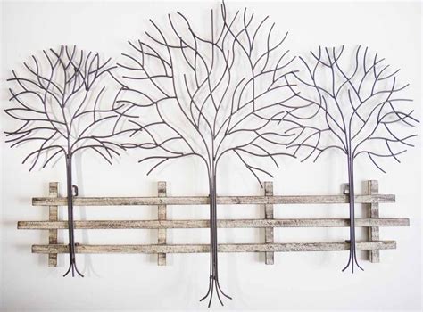10 Ideas Of Metal Wall Art Trees Wall Art Ideas