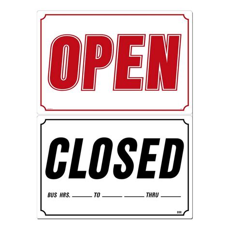 Lynch Sign 33 In X 22 In Openclosed Sign Printed On More Durable