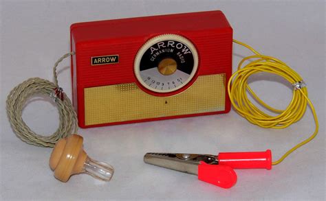 Vintage Arrow Germanium Crystal Radio Transistor Radio Vintage Radio