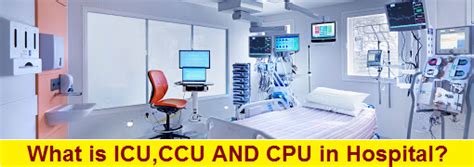 What Is Icuccu And Cpu In Hospital
