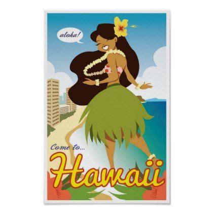 Aloha Vintage Poster Diy Cyo Personalize Design Idea New Special Custom With Images