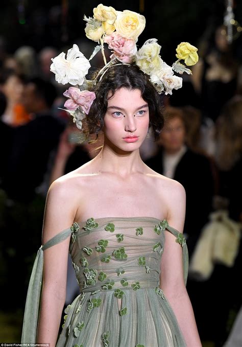 Christian Diors Maria Grazia Chiuris Couture Debut Daily Mail Online