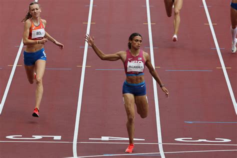 Olympic Track And Field 2021 Sydney Mclaughlin Sets World Record Wins