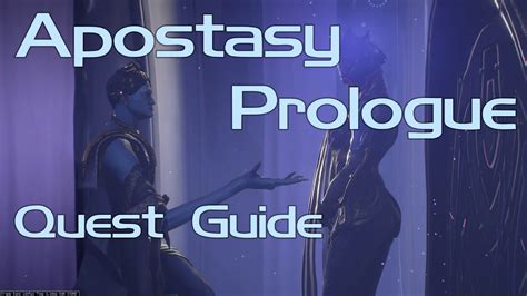 What is the apostasy prologue in warframe? Apostasy Prologue Warframe 2020 Quest Guide - Weapon Slot Giveaway - YouTube