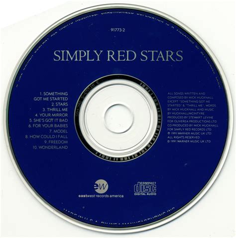 Simply Red Stars Cd