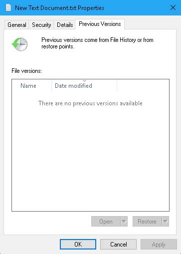 What Is Restore To Previous Versions Windows 10 Falasforever