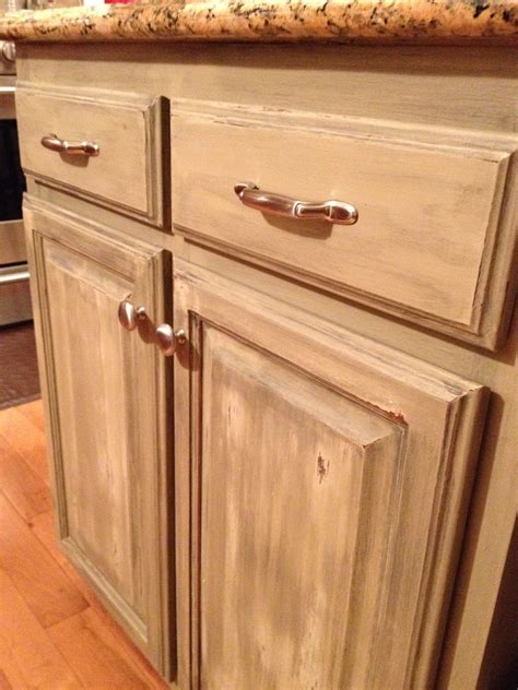 I really adore the wax and the satin finish. Kitchen cabinets painted with Cece Caldwell's mix of Omaha ...