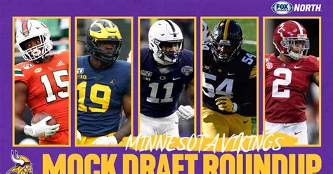 This will be a template for about 5 players entering the nfl draft on the 29th. Viking Season End 2021 Mock Draft Roundup - Florida News Times