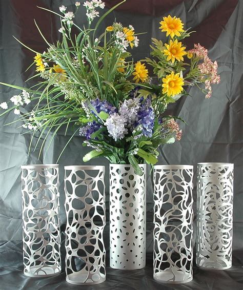 Beautiful Stainless Steel Vases Available For Purchase On The Website