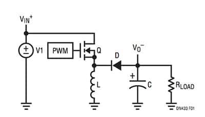 It is equivalent to a flyback converter using a single inductor instead of a transformer. Using an Inverting Regulator Buck/Boost Conversion | DigiKey
