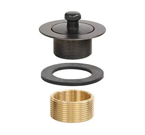This oil rubbed bronze tub/shower drain covers was built to last by moen. 100% Brass Lift and Turn Bathtub Drain - Oil Rubbed Bronze ...