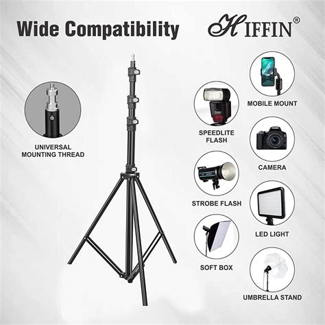 Hiffin® Combo Portable Background Backdrop Support Stand Kit 14ft Tall