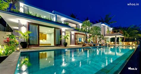 Номерной фонд • отель 4 bhk khandala bungalow with swimming pool. Amazing House Night View With Beautiful Swimming Pool ...