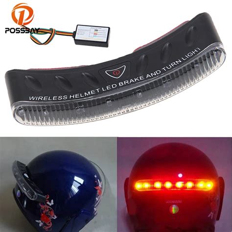 Buy Possbay 1 Set Wireless Motorcycle Helmet Brake