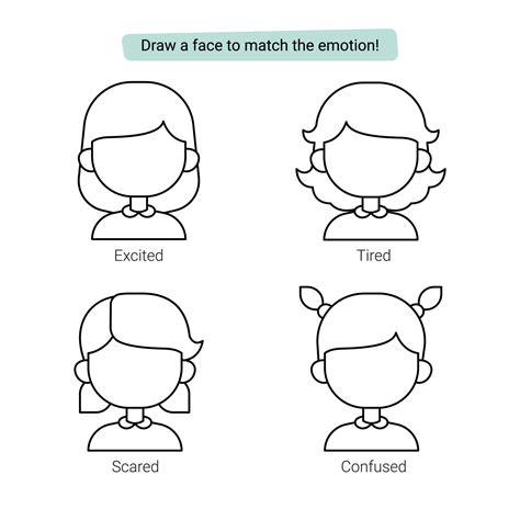 Dibuja Las Emociones Printable Worksheet Topworksheets Images And