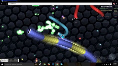 Slither Io 1 Getting REKT YouTube