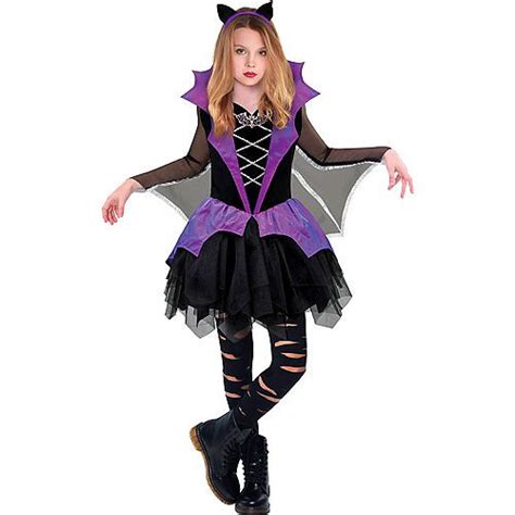 Girls Miss Batiness Vampire Costume Old Halloween Costumes Halloween