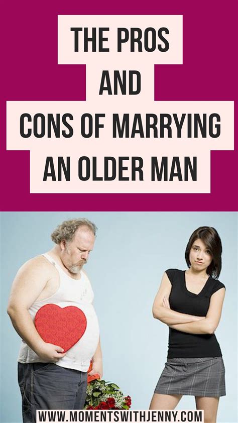 The Pros And Cons Of Marrying An Older Man Older Men Relationship Questions Relationship