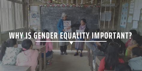 Why Is Gender Equality Important Gvi Usa
