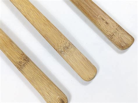 Vintage Pampered Chef Wooden Spoons Set Of 3 Ebay
