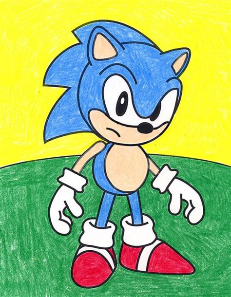 Stunning Info About How To Draw Sonic Tutorial Placemost