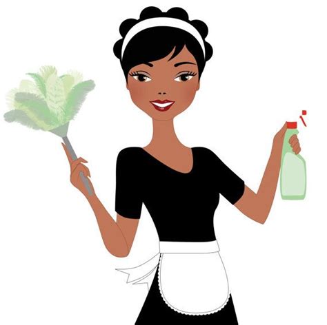Cleaning Clip Art 17075 Cleaning Lady Cleaning Logo Maid