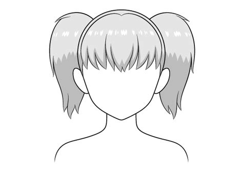 How To Draw Anime Pigtails Hair Qa Art