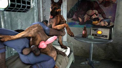 Rule 34 3d Anal Animated Bethesda Softworks Dogmeat Fallout Fallout 4
