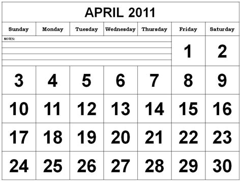 Robert Downey 2011 Calendar Printable April