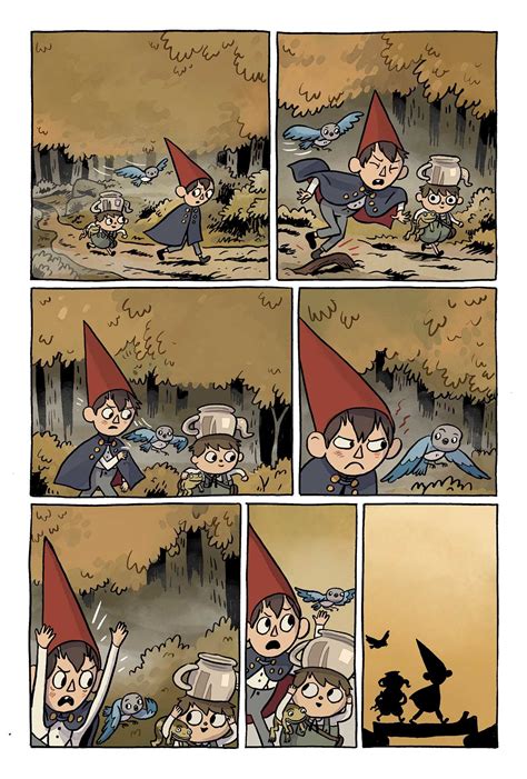 Lost in the mysterious woods of the unknown, two brothers named wirt and gregory run into a jaded old woodsman. Over The Garden Wall Original Graphic Novel: Distillatoria ...