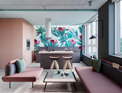 Interior Design Using Pink And Green 3 Examples To Help