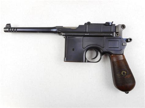 Wwi Era Mauser Model C96 Standard Broomhandle Caliber 9mm Luger