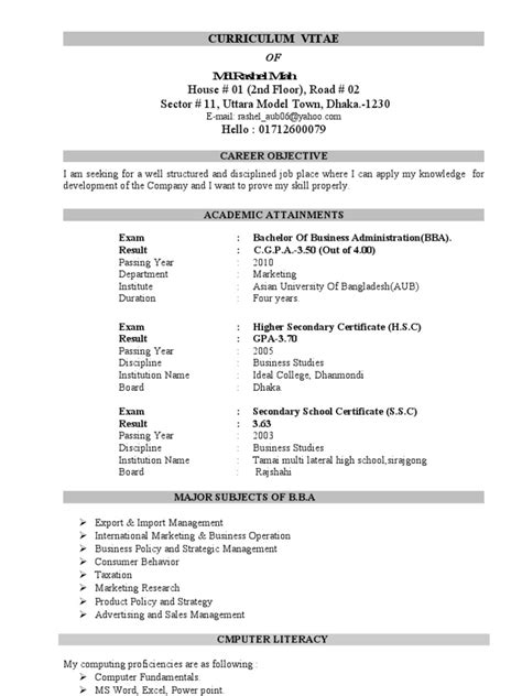 Standard cv format for bangladesh pdf. cv | Bangladesh | Business