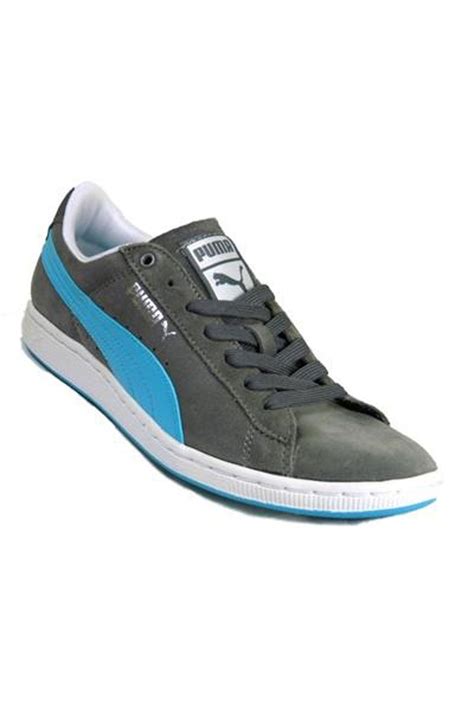 Supersuede Eco Shoe In Gray And Blue Item Pum35263504 Eco Shoes