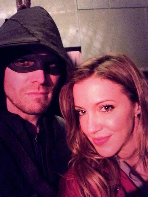 Stephen Amell And Katie Cassidy Stephen Amell Arrow Katie Cassidy Stephen Amell