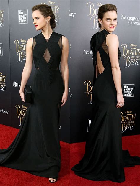 All we need now is a preview of belle's iconic yellow dress. Emma Watson Vampy at 'Beauty and the Beast' Premiere in ...