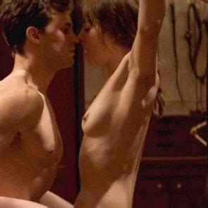 Dakota Johnson Tied And Nude In Sex Scene From Fifty Shades Of Grey Scandal Planet