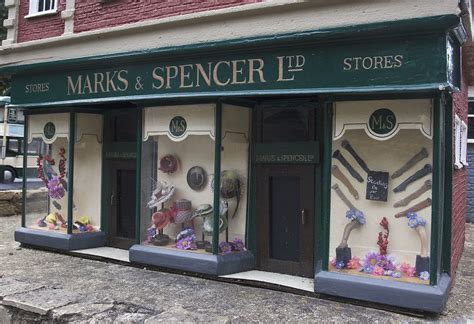 Marks and spencer group plc (commonly abbreviated as m&s) is a major british multinational retailer with headquarters in london, england, that specialises in selling clothing. File:Marks and Spencer shop, Bekonscot.JPG - Wikimedia Commons