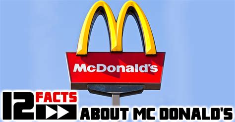 12 Interesting Facts About Mcdonalds